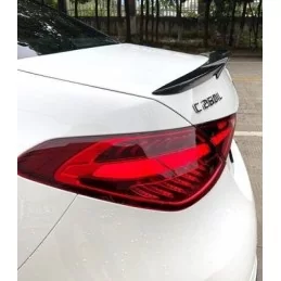 Spoiler de maletero pintado de negro para Mercedes Clase C W206