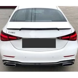 Black painted boot lid spoiler for Mercedes C-Class W206