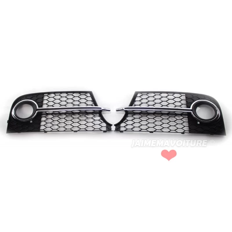 Grilles antibrouillard look RS AUDI TT 2010 2011 2012 2013 2014 S-LINE