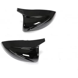 Coques rétroviseurs noir look sport pour Audi A3 8V 2012-2020