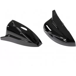 Coques rétroviseurs noir look sport pour Audi A3 8V 2012-2020