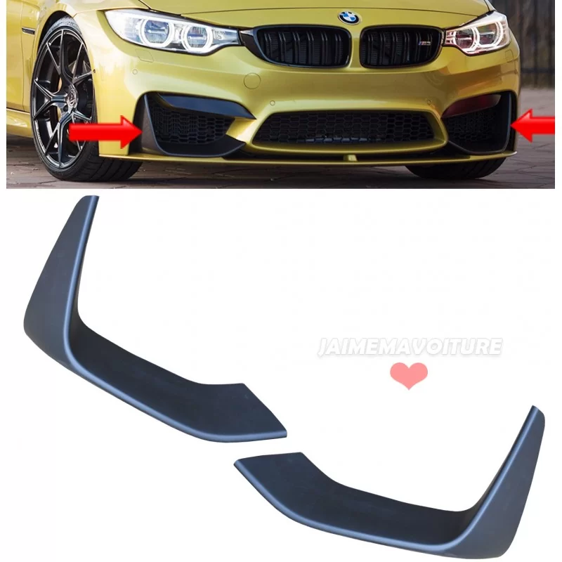 Divisor de parachoques delantero para BMW M3 F80, M4 F82, M4 F83 2014 2015 2016 2017 2018 2019