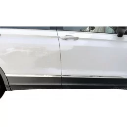 Jeu de baguettes de portes alu chrome pour VW Tiguan II