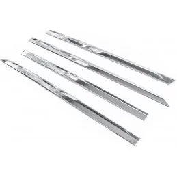 Jeu de baguettes de portes alu chrome pour VW Tiguan II