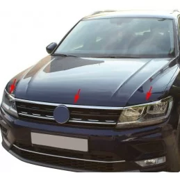 Kit anteriore in alluminio cromato VW Tiguan II 2016-2020