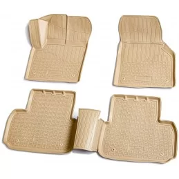 Tapis beige pour Land Rover Discovery Sport L550