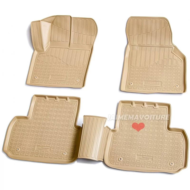 Tapis beige pour Land Rover Discovery Sport L550