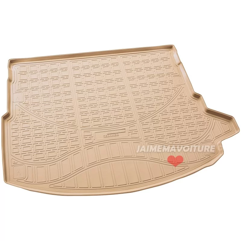 Tapis coffre beige pour Land Rover Discovery Sport L550 2014-2019