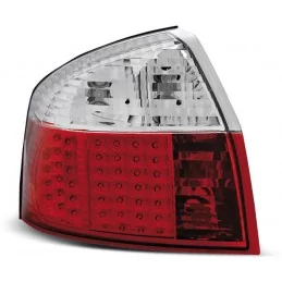 LED tail lights for Audi A4 8E - Red white