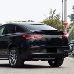 Black painted spoiler lip for Mercedes GLE coupé C167