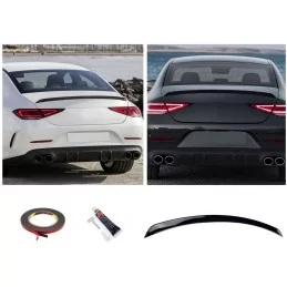 Black AMG-look spoiler for Mercedes CLS C257