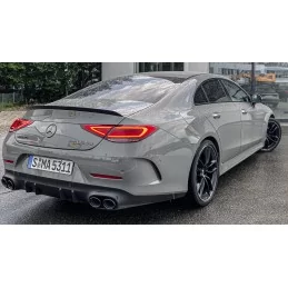 Schwarz lackierter Spoiler im AMG-Look für Mercedes CLS C257