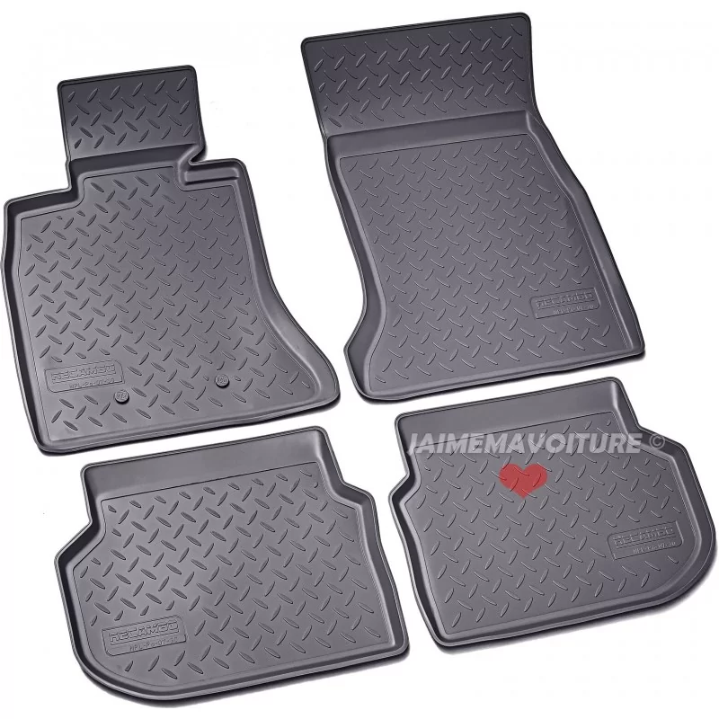 Alfombra de goma 3D para BMW serie 5 berlina F10 F11 F07