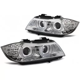 XENON LED tuning-strålkastare för BMW 3-serie 2009-2011