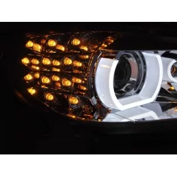 Xenon angel eyes 3D headlight for BMW 3 Series 2009-2011