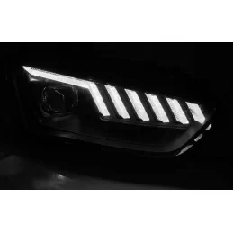 Xenon headlights with sequential indicators for AUDI A4 B8.5 2012-2015