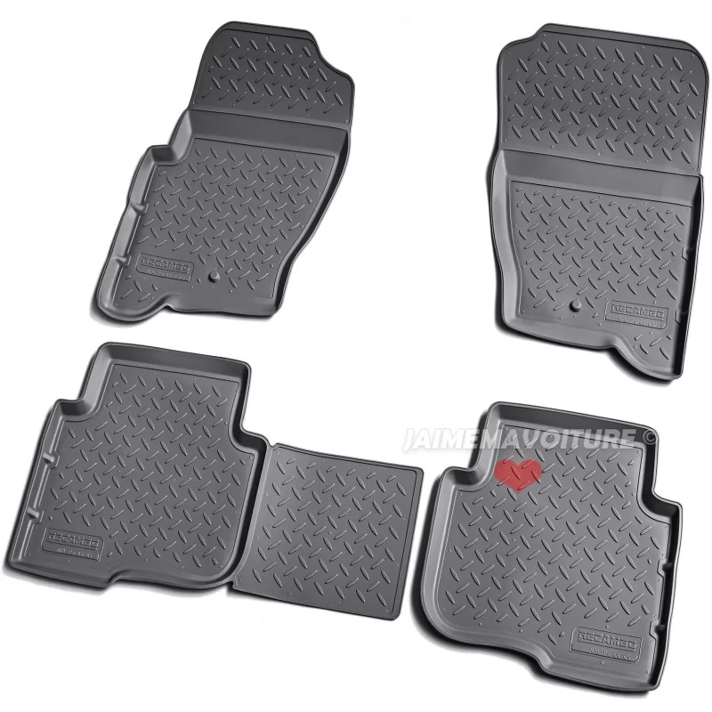 alfombra de goma 3D para Land Rover Discovery 3/4 alfombra de goma 3D para Land Rover Discovery 3/4