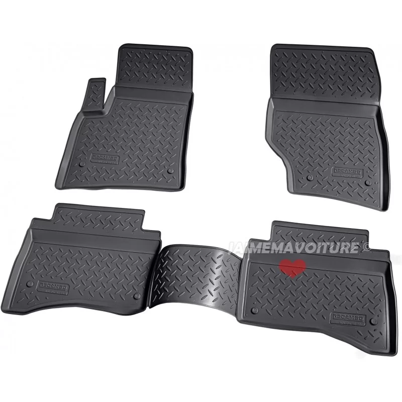 Tappetini in gomma per Volkswagen Touareg 2002-2010 Tappetini in gomma per Volkswagen Touareg 2002-2010