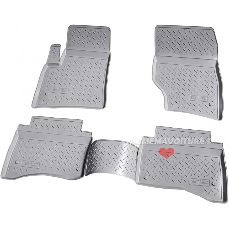 Tappetino auto per VW Touareg I 2002-2010 - GRIGIO Tappetino auto per VW Touareg I 2002-2010 - GRIGIO