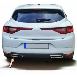 Fußschiene Chrom-Aluminium sicher für Renault Megane 4