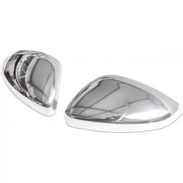 Mirror shells chrome alu for Peugeot 2008 2013-2024