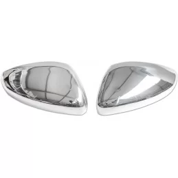 Coques de rétroviseurs chrome alu pour Peugeot 2008 2013-2024