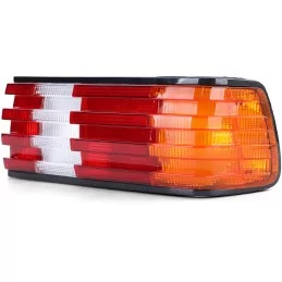 for Mercedes W126 headlights arrears red black