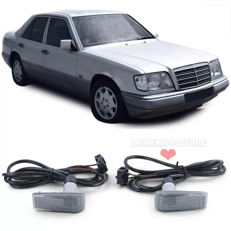 Wing repeater turn signals for Mercedes S-class W140 / W124 / W202