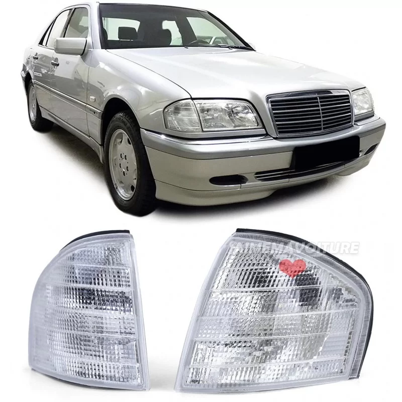 Turn signals for Mercedes C-Class W202 White Turn signals for Mercedes C-Class W202 White
