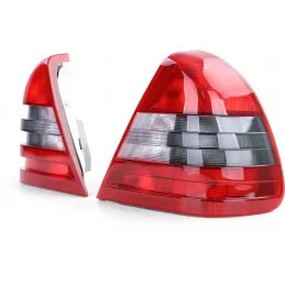 Achterlichten voor Mercedes C-klasse W202 1993-1997 rood wit