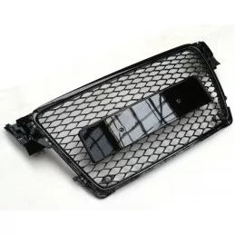 Black Audi A4 B8 2007 2009 2010 2011 2012 RS4 grille