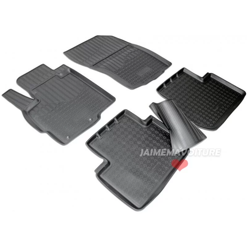 Tapis caoutchouc Mitsubishi Outlander II CW 2006-2012 Tapis caoutchouc Mitsubishi Outlander II CW 2006-2012
