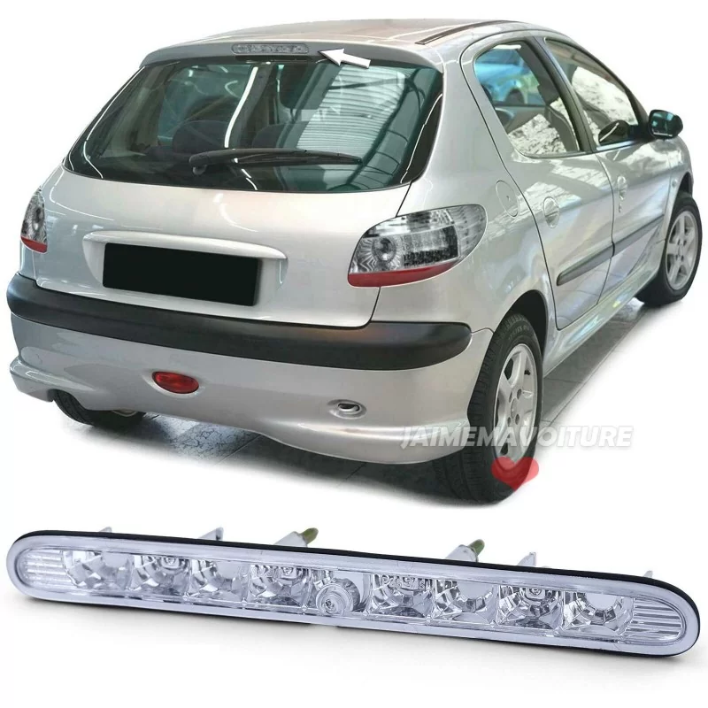 für Peugeot 206 Led Chrome Bremslicht für Peugeot 206 Led Chrome Bremslicht