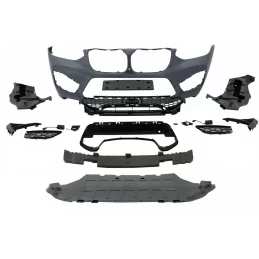 Kit paraurti anteriore e diffusore di scarico per BMW X4 G02 2018-2023