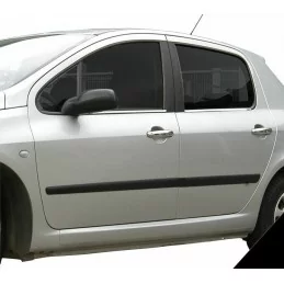 Contorno de vidrio cromo alu Acero inoxidable para PEUGEOT 307 Jaimemavoiturechrome 2 - Jaimemavoiture.fr 