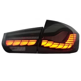 Feux arrières led BMW Série 3 F30 2011-2019 look M4 OLED - Fumé