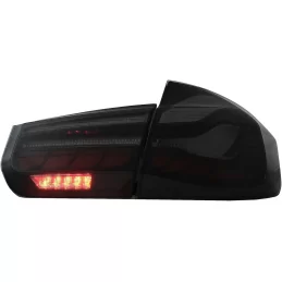 BMW Serie 3 F30 Luci posteriori a LED 2011-2019 M4 Look OLED - Fumé