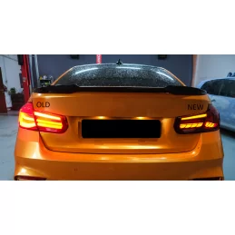 LED taillights BMW 3 Series F30 2011-2019 look M4 OLED - Smoked