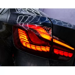 LED taillights BMW 3 Series 2011-2019 look M4 OLED