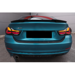 LED taillights BMW 3 Series F30 2011-2019 look M4 OLED - Smoked