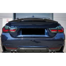 LED taillights BMW 3 Series F30 2011-2019 look M4 OLED - Smoked