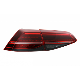 Frente faros led para VW Golf 7 - negro