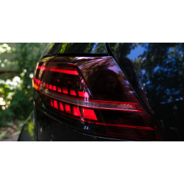 Feux arrières led séquentiel pour VW Golf 7 2012-2019 - Rouge foncé