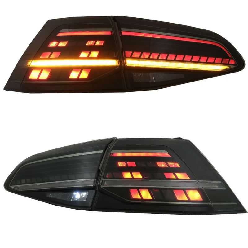 Frente faros led para VW Golf 7 - negro Frente faros led para VW Golf 7 - negro