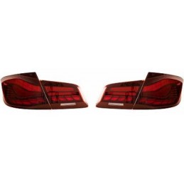 Rückleuchten led für BMW Serie 5 F10 - rot-weiß