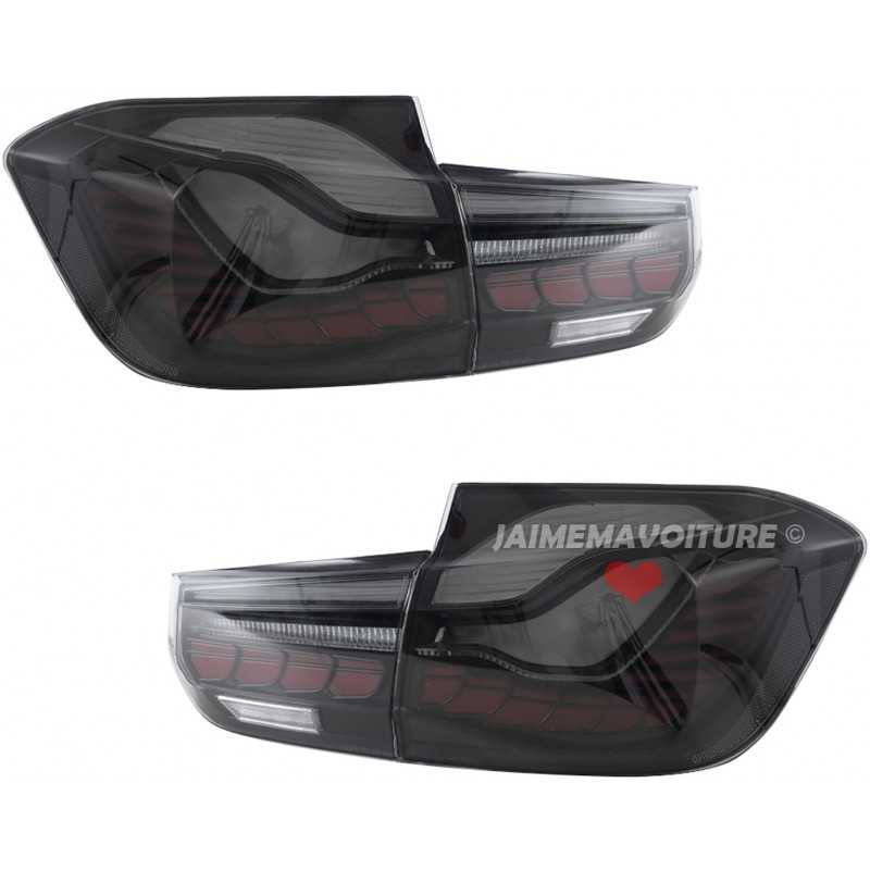 Pilotos traseros led para BMW serie 5 F10 - blanco rojo