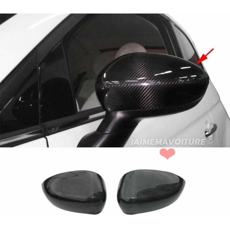 Calotte degli specchietti in carbonio per FIAT 500 FIAT 500C 2007-2022 Calotte degli specchietti in carbonio per FIAT 500 FIAT 500C 2007-2022