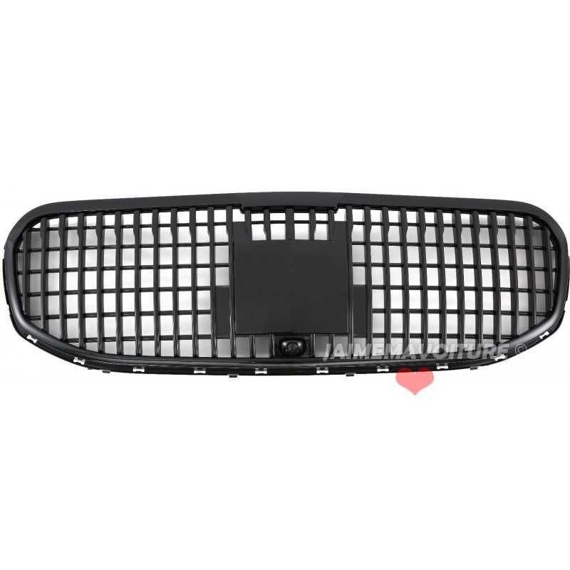 Mattsvart grill för Mercedes GLS 2020-2024 i Maybach-look