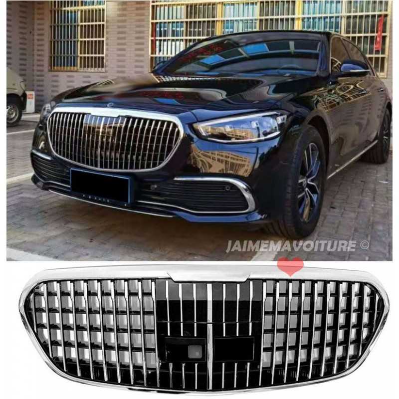 Schwarzer Kühlergrill für Mercedes E-Klasse 2020-2024 Exklusiver Look Maybach