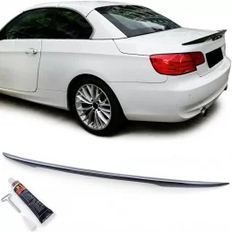 Spoiler för BMW 3-serie E93 Cabriolet svartlackerad
